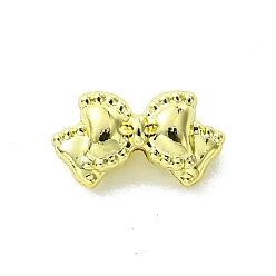 Golden Alloy Beads, Bowknot, Golden, 8x13x4.5mm, Hole: 1.6mm