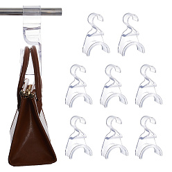 Claro Gancho acrílico para bolsa de armario, percha para bolsos de armario, Claro, 160x96x49 mm