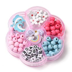 Mixed Shapes Тема детского дня, набор украшений из кленового дерева, наборы для изготовления своими руками, разнообразные, 16.5~20.5x16.5~23.5x5~6 мм, отверстие : 2 мм