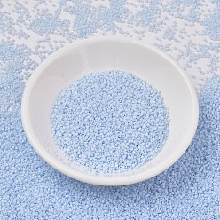 (DB1497) Opaque Light Sky Blue MIYUKI Delica Beads, Cylinder, Japanese Seed Beads, 11/0, (DB1497) Opaque Light Sky Blue, 1.3x1.6mm, Hole: 0.8mm, about 10000pcs/bag, 50g/bag