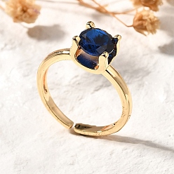 Золотой Манжеты из латуни с микро паве кубический цирконий для женщин, без кадмия и без свинца, долговечный, золотые, 8x8 мм