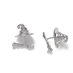 Платина Сплав под залог, ведьма шляпа, платина, 17x11 мм