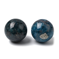 Апатит Натуральные апатитовые сферические бусины без отверстий, круглые, 30 мм