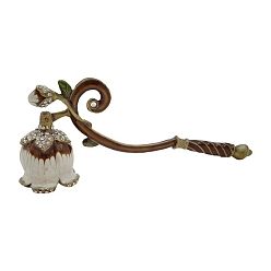 Красная Медь Металлический фитиль для тушения пламени свечи, автоматический огнетушитель, для безопасного тушения пламени свечи, Красная медь, 160x60x35 мм