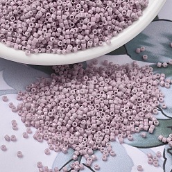 (DB2361) Дуракоат Бледно-окрашенная Непрозрачная Глициния Бусины miyuki delica, цилиндр, японский бисер, 11/0, (db 2361) непрозрачный окрашенный бледно-глициний, 1.3x1.6 мм, Отверстие: 0.8 мм, о 2000 шт / бутылка, 10 г / бутылка