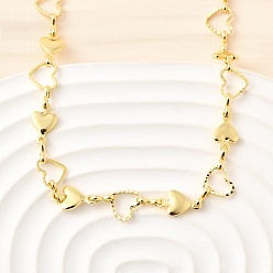 Настоящее золото 18K Ожерелья с цепочкой из меди, без кадмия и без свинца, стойки покрытие, долговечный, реальный 18 k позолоченный, 17.52 дюйм (44.5 см)