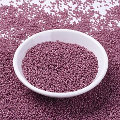 (RR4487) Дуракоат Окрашенная Непрозрачная Гортензия Миюки круглые бусины рокайль, японский бисер, (rr 4487) непрозрачная гортензия, 11/0, 2x1.3 мм, Отверстие : 0.8 мм , около 5500 шт / 50 г