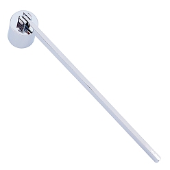 Stainless Steel Color Stainless Steel Candle Snuffer, Stainless Steel Color, 195x23mm, Hood: 23x36mm, Inner Size: 19mm