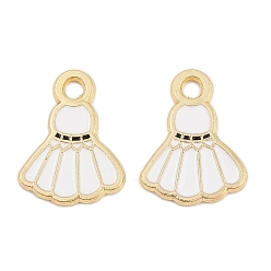 Золотой Подвески из эмали и сплава, без кадмия и без свинца, спортивные темы, золотые, 20.5x15.5x1.5 мм, отверстие : 2.5 мм