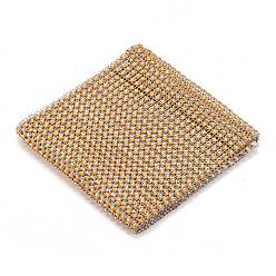 Темно-Оранжевый 24 ряды рулон пластиковой алмазной сетки, горный хрусталь хрустальная лента, для поделок свадебная вечеринка сувениры украшения ремесло, темно-оранжевый, 120x1 мм, 1 двор / рулон