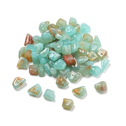 Самородки Прозрачные акриловые бусины, самородки, 5~11x6~9x4~7 мм, отверстие : 1.2~1.5 мм, Около 600 шт / 100 г