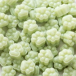 Темный Морско-зеленый Отпечаток лапы частицы сургуча, для ретро печать печать, темно-зеленый, 9.5x8.5x6 мм