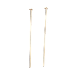 Real 14K Gold Filled 1/20 14k позолоченные булавки с плоской головкой, real 14 k золото заполнено, 25 мм, 24 датчик