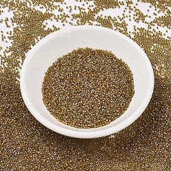 (DB1738) Шартрезский AB с Какаовой Подкладкой Бусины miyuki delica, цилиндр, японский бисер, 11/0, (дБ 1738) какао выложены шартрез, 1.3x1.6 мм, Отверстие: 0.8 мм, о 2000 шт / бутылка, 10 г / бутылка