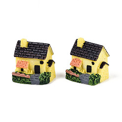 Разноцветный Фигурки для дома из смолы, украшения для витрины, микроландшафтное украшение сада, красочный, 29x27 мм