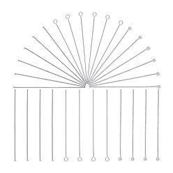 Серебро 30 шт. 3 стили 925 наборы булавки из стерлингового серебра, серебряные, 39~40x0.5~0.6 мм, 10 шт / стиль