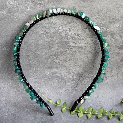 Клубничный Кварц Ободки для волос из натурального клубничного кварца, аксессуары для волос для женщин и девочек, 145x135 мм