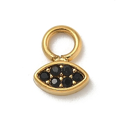 Реактивный Самолет Ионное покрытие (ip) 304 нержавеющая сталь с подвесками из стразов, реальный 14 k позолоченный, очарование лошадиного глаза, струя, 7x6x1.5 мм, отверстие : 2.5 мм