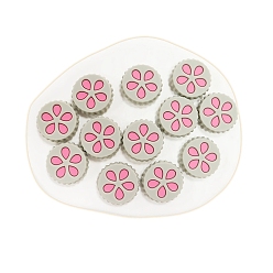 Темный Морско-зеленый Силиконовые бусины, изготовление ожерелий diy, темно-зеленый, 26 мм