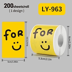 Золотистый 200шт. рулон наклеек с надписью «спасибо», круглые бумажные клейкие этикетки, декоративные наклейки для подарков, вечеринка, золотые, 80x50x0.1 мм