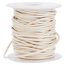 Белый 20ярды окрашенных распылением шнуров из коровьей кожи, с пластиковыми бобин, белые, 2.0 мм