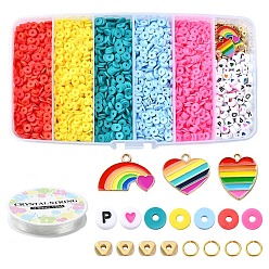 (52) Непрозрачная лаванда Наборы украшений своими руками из полимерной глины бусины Хейши своими руками, разноцветные