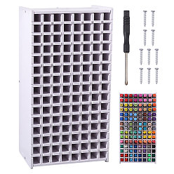 Белый ПВХ держатель для ручек, прямоугольные, белые, готовая продукция: 340x130x175 мм