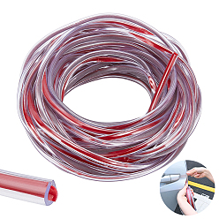 Прозрачный 10М ПВХ внутренняя отделка салона автомобиля, полоса для предотвращения столкновений автомобилей, прозрачные, 6x4.5 мм