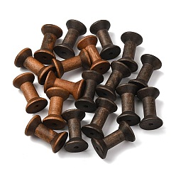 (52) Непрозрачная лаванда 30шт. 3 стили деревянные бобины, швейные инструменты, разноцветные, 47.5~48x30 мм, 10 шт / стиль