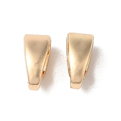 Light Gold Стойки обшивки латунь оснастки на поруки, долговечный, без свинца и без кадмия, золотой свет, 6x2.5x4 мм, отверстие : 3x5 мм