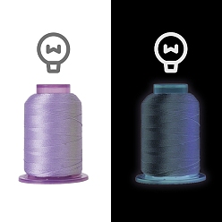 Лиловый Полупрозрачная - чувствительная полиэфирная нить, сирень, 49x35 мм