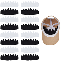 (52) Непрозрачная лаванда 20шт. 2цвета, внутренняя подставка для фетровой шляпы, предохранение бейсболки от деформации, разноцветные, 100x265x1 мм, 10 шт / цвет