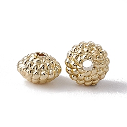 Light Gold Alloy Beads, Disc, Light Gold, 7x4mm, Hole: 1.5mm