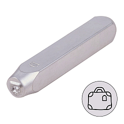 Платина Железо металлические марки, образцы багажа, платина, 6.55x1 см