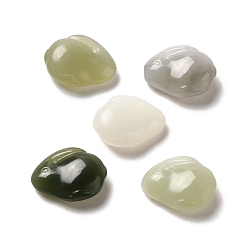 Other Jade Natural Nephrite Jade Pendants, Rabbit Charms, 13x16.5x5.5mm, Hole: 1mm