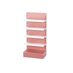 Лосось Миниатюрные украшения на пластиковой полке, аксессуары для домашнего кукольного домика с микро-ландшафтом, притворяясь опорными украшениями, salmon, 80x50x168 мм