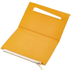 Золотистый Бумажные пакеты для хранения счетов-фактур на молнии, карманы для файлов, прямоугольные, золотые, 130x93x6 мм