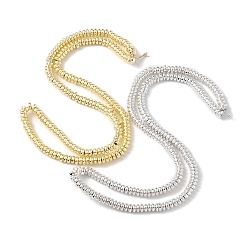 (52) Непрозрачная лаванда 2 нити 2 цвета гальванизированные немагнитные бусины из синтетического гематита нити, рондель, разноцветные, 4x2 мм, отверстие : 1 мм, около 180 шт / нитка, 15.7 дюйм, 1 прядь / цвет