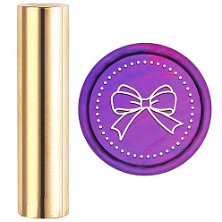 Bowknot Печать сургучная печать, Мини латунный штамп пистолет сургучная печать для приглашения на конверт свадебное украшение украшение на бутылку, Bowknot шаблон, 60x15 мм