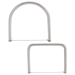 Нержавеющая Сталь Цвет 2 шт. 2 стили кусачки из нержавеющей стали для резки глины, для изготовления поделок из глины, цвет нержавеющей стали, 6~7.5x8~8.5 см, 1 шт / стиль