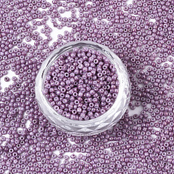 (1202) Opaque Dark Rose Marbled Круглые бусины toho, 11/0, японский бисер, (1202) непрозрачный темно-розовый мраморный, 11/0, 2x1.5 мм, отверстия: 0.7 мм, около 20000 шт / мешок, 100 г / мешок