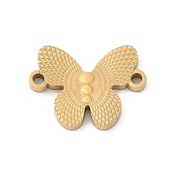 Золотой 304 подвески из нержавеющей стали, ионное покрытие (ip), бабочка, золотые, 11x15x1.5 мм, отверстие : 1.2 мм