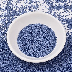 (DB2318) Matte Opaque Glazed Mermaid Blue AB MIYUKI Delica Beads, Cylinder, Japanese Seed Beads, 11/0, (DB2318) Matte Opaque Glazed Mermaid Blue AB, 1.3x1.6mm, Hole: 0.8mm, about 2000pcs/bottle, 10g/bottle