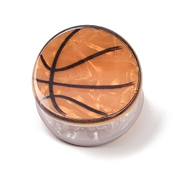 Basketball Акриловые заколки-коготь для волос для женщин и девочек, баскетбол, 44~45x22 мм