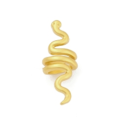 Змея Сплавочные бусины, без кадмия и без свинца, змея, 25x10.5 мм, отверстие : 7.2 мм