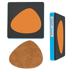 Teardrop 1 шт. штампы для резки дерева, Со сталью, для поделки из кожи, слеза, 150x150x9 мм