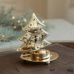 Christmas Tree Iron Candle Holder, Christmas Tree, 9x7.5x10.5cm