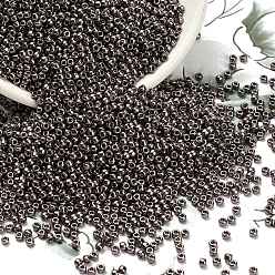 (604) Dusty Lavender Metallic Тохо 11/0 круглые бусины, японский бисер, (604) пыльно-лавандовый металлик, 2.2 мм, отверстие : 0.8 мм, Около 50000 шт / фунт