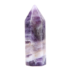 Amethyst Natural Amethyst Display Decorations, Home Decorations, Hexagonal Prism, 50x17mm
