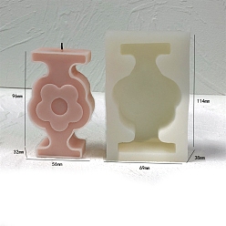 Цветок Пищевые силиконовые формы для свечей своими руками, для изготовления свечей, цветок, 69x38x114 мм